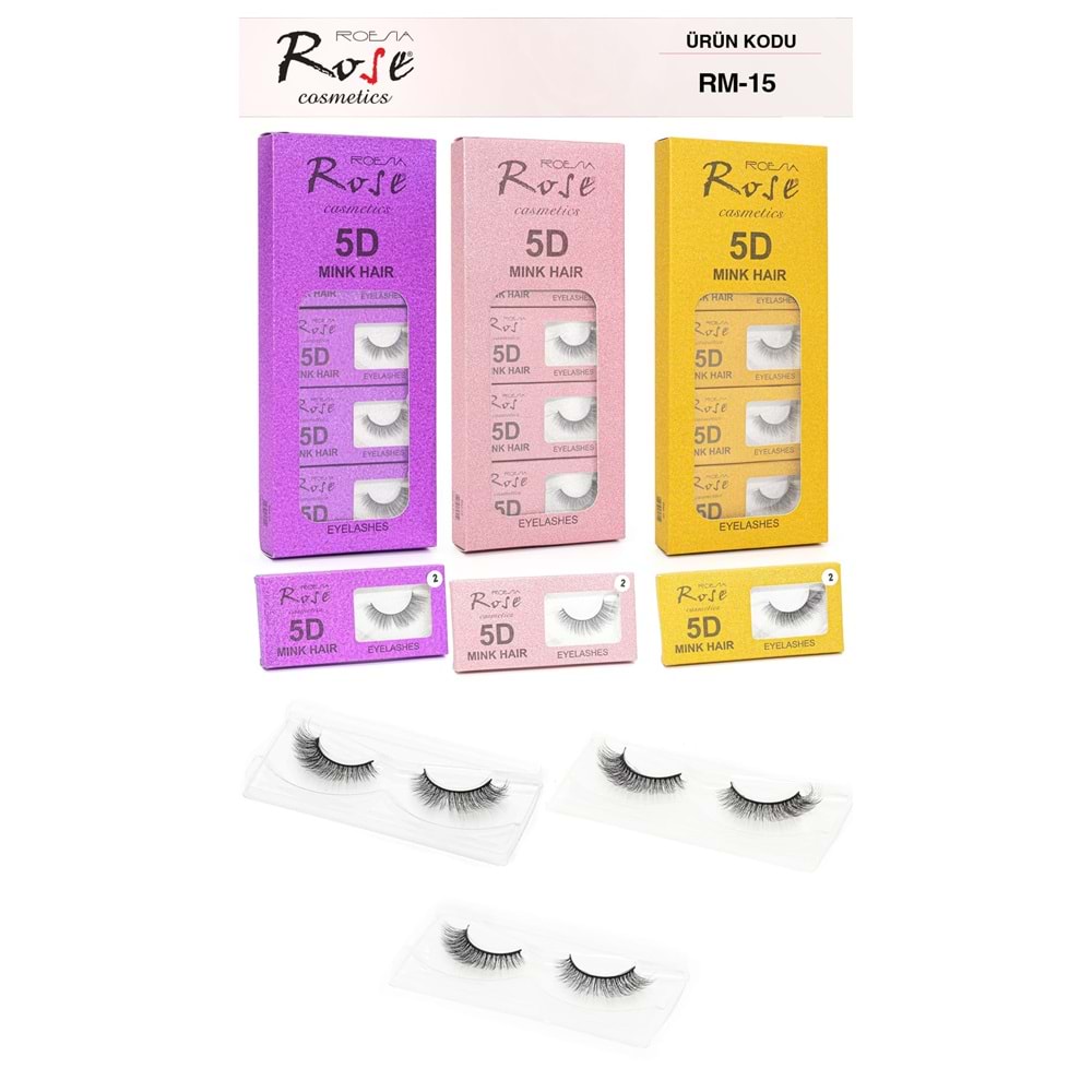 ROSE TAKMA KİRPİK